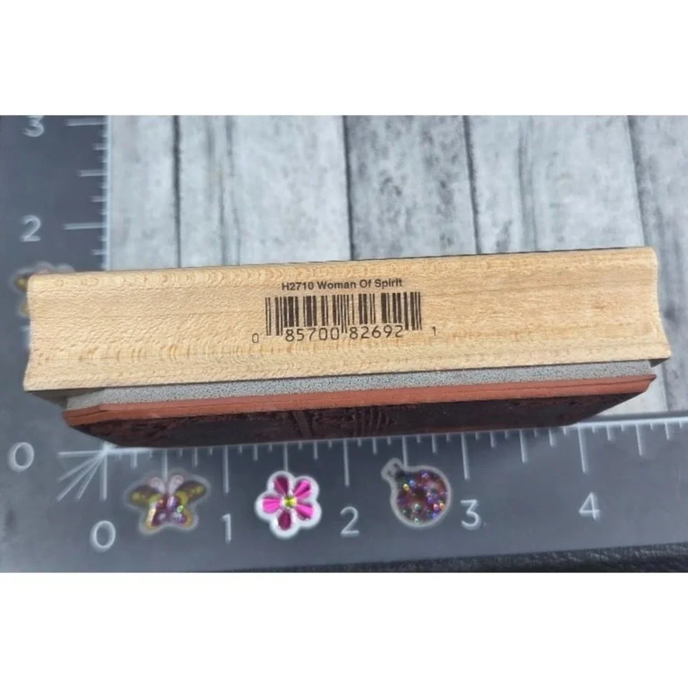 Hero Arts Woman Of Spirit Capacity H2710 2003 Rubber Stamp #H72